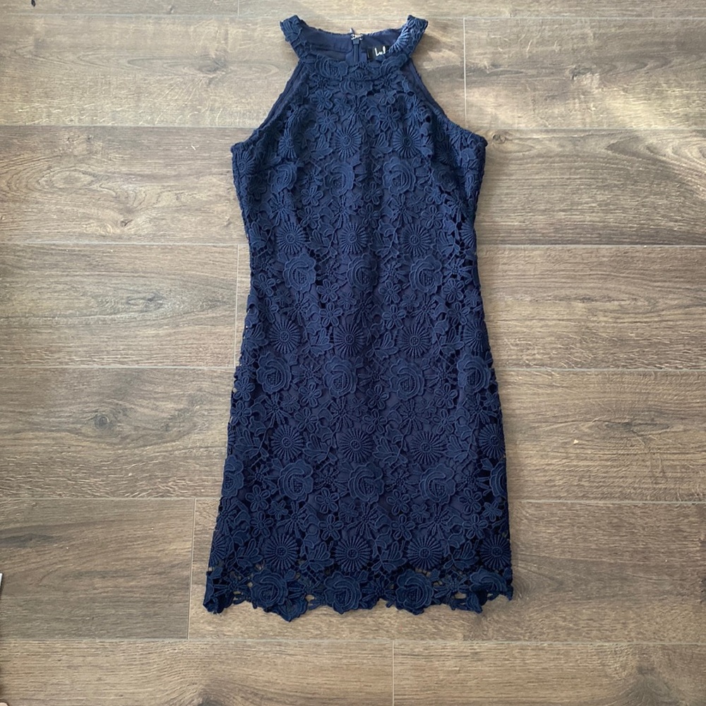 Lulus Lace Fitted Dress
